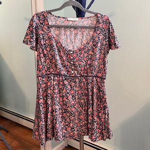 Spell and Gypsy Collective Jasmine 90’s style mini dress in a size Large